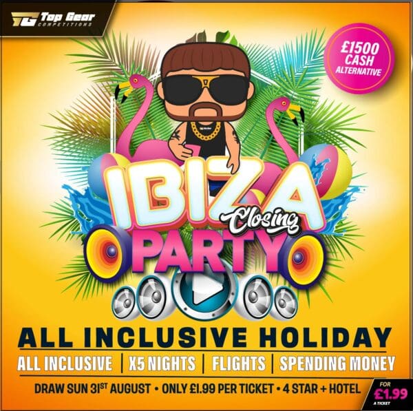 🌴 Win a Dream Holiday to Ibiza! 🌴