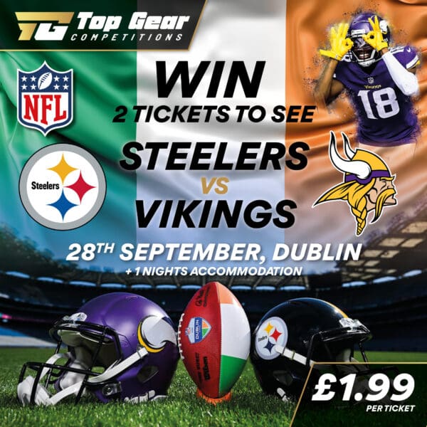 🎟️ NFL Comes to Croke Park – Steelers v Vikings – Live in Dublin! 🔥