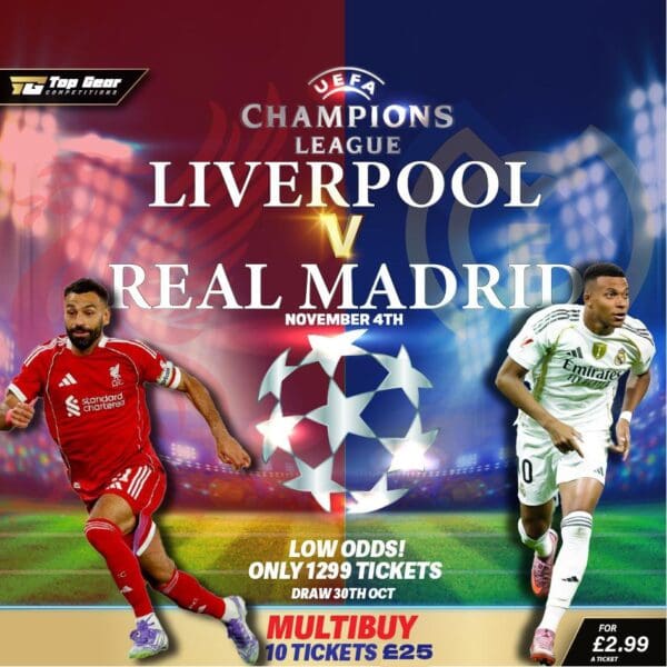 Win the Ultimate Liverpool vs Real Madrid Experience